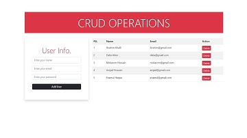 PHP CRUD Using OOP, Insert, View and Delete  | (SEIP Batch 11)