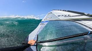 Cornish Reef! // Glassy Windsurfing England, GoPro POV
