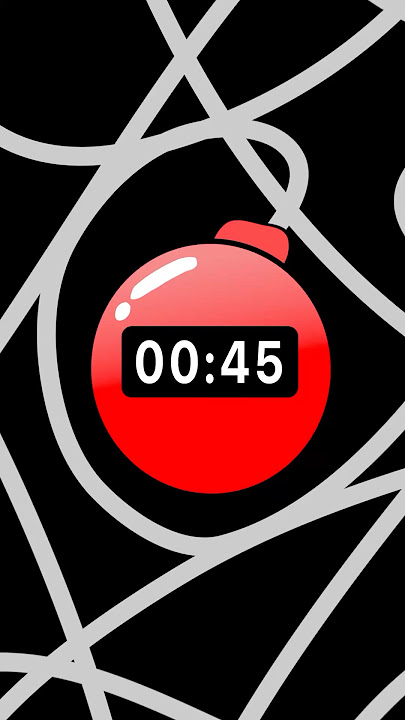 45 Second Timer Bomb [MISSION IMPOSSIBLE] 💣 #timertopia