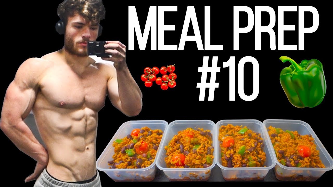 VEGAN BODYBUILDING MEAL PREP ON A BUDGET #10 - YouTube