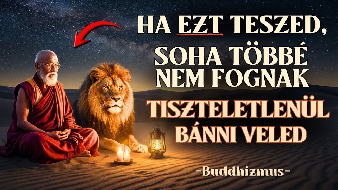 Soha Többé Nem Fognak Tiszteletlenül Bánni Veled - Csak Tedd Ezt - 10 Buddhista Tanítás