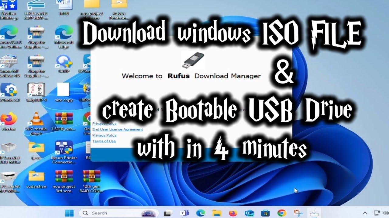 How To Make A Bootable USB Drive of Windows 11 in Easiest way! - YouTube