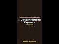 📐 Delta: Directional Exposure