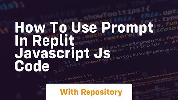 How to use prompt in replit javascript js code