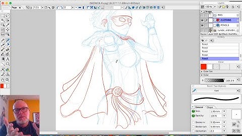 Basic Drawing Forms Demo #5: How to Draw Clothing by Paul Sizer