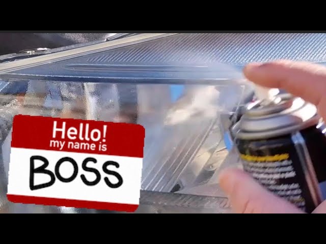 Revive your tired headlights with our Plast RX. #howto #diy #meguiars