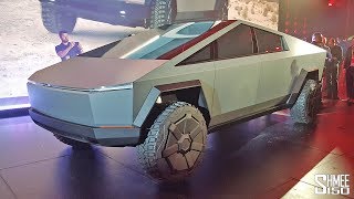 Check Out the TESLA CYBERTRUCK! | FIRST LOOK & RIDE