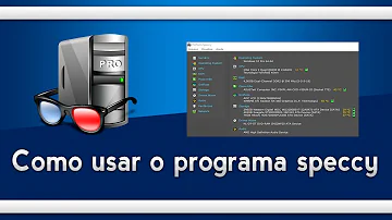 Como ver as configurações do PC app?