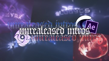 UNRELEASED INTROS #1 [C4D FILES + NERAN V4 FRAMES IN DESC]