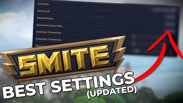 THE BEST SETTINGS FOR SMITE! Pro Smite Player