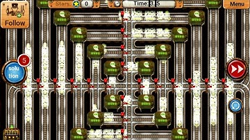 Train Track Maze - A Challenge for the Brave - Android Gameplay #2388