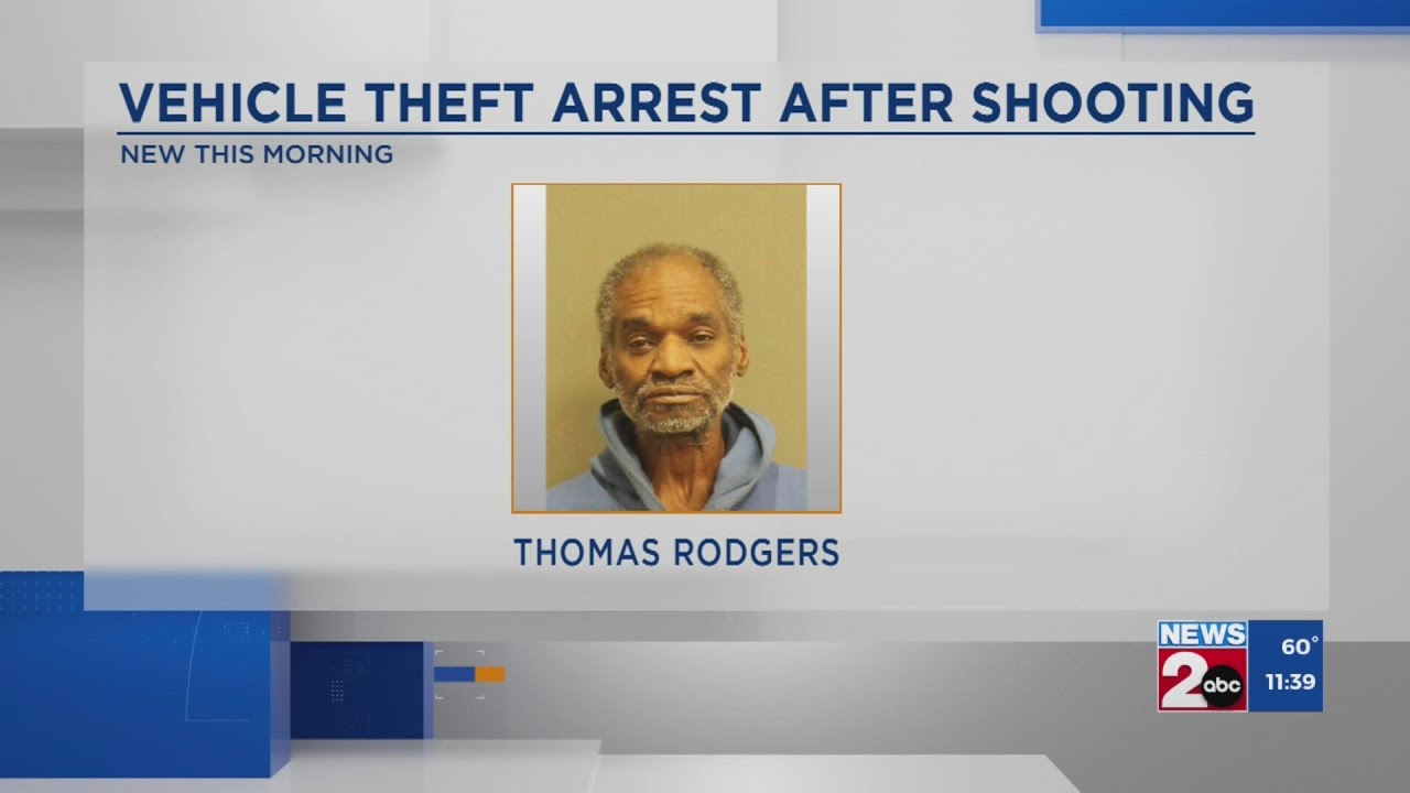 Man arrested for vehicle theft after South Nashville shooting - YouTube
