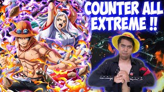 1 Vs 4 Rata Musuhnya 🔥🔥- Review Extreme Level 100 Yamato Ace Terlalu Broken - One Piece Bounty Rush
