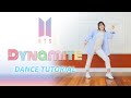 BTS (방탄소년단) 'Dynamite' Dance Tutorial (Mirrored +Explanation) | Sheryl Chang