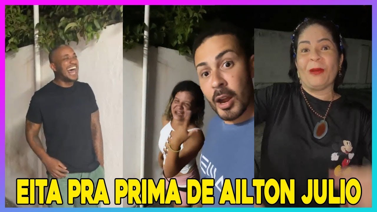 CARLINHOS VAI VISITAR CRISTIANE CASTRO COM AILTON JULIO E SUA PRIMA