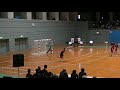 2017年度（第13回）春の全国中学生ハンドボール選手権大会　男子決勝戦（前半）　霧島クラブ（鹿児島県）ｖｓ神森中（沖縄県）