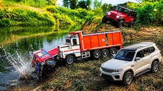 Powerful JCB 3DX Digging & Sand Loading Tractor Cartoon Adventure!
