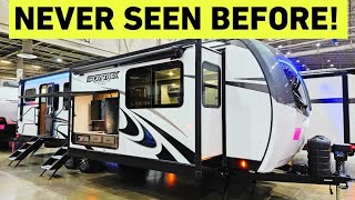 NEVER FILMED BEFORE! Check out this Sportrek 333VFK RV!