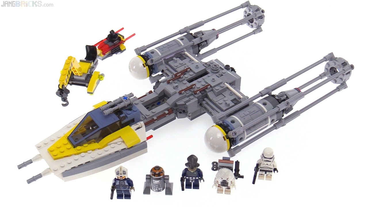Star Wars Y-Wing Starfighter 75172 - YouTube