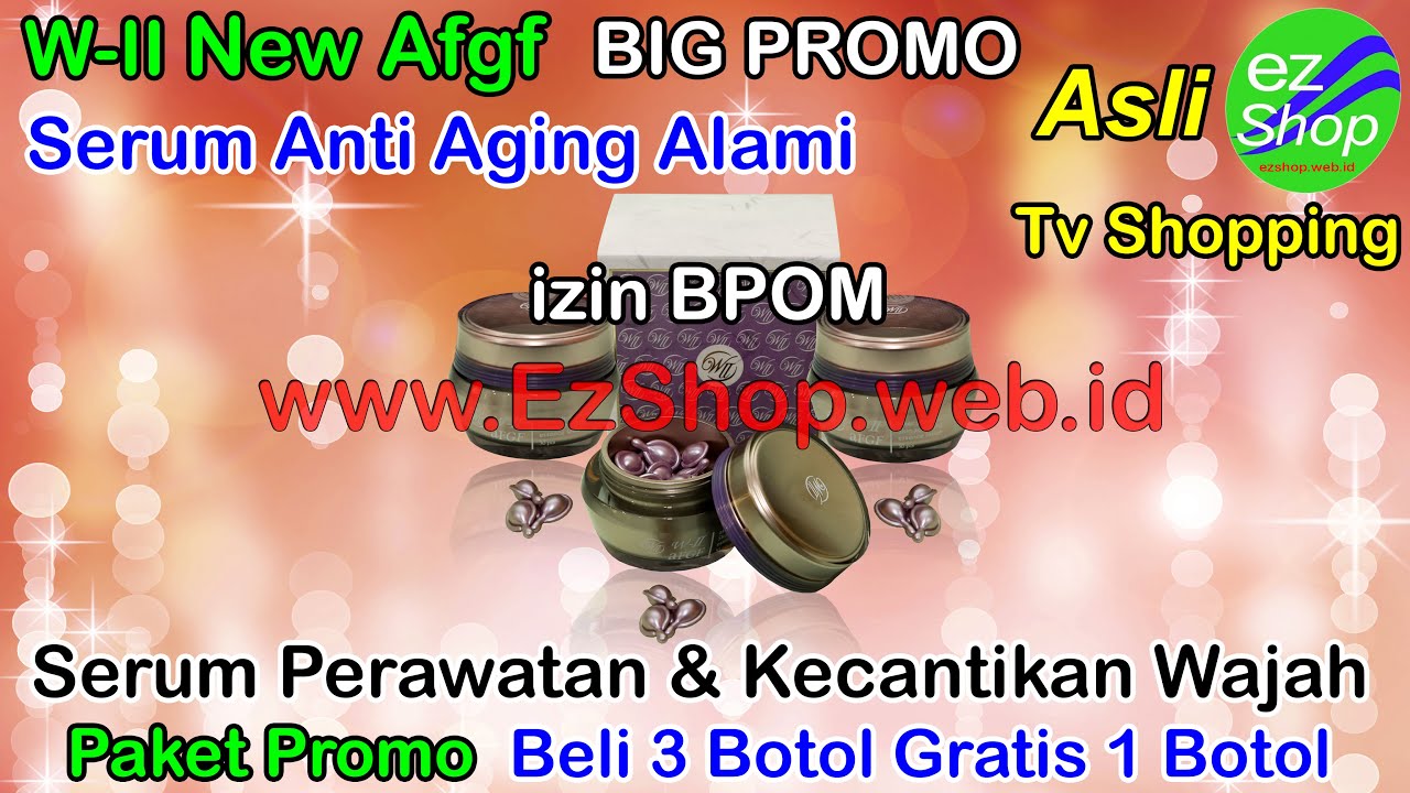 Afgf, New Afgf, W-II New Afgf Ez Shop Tv Shopping Indonesia - YouTube