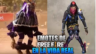 Bailes de fre fire en la vida real