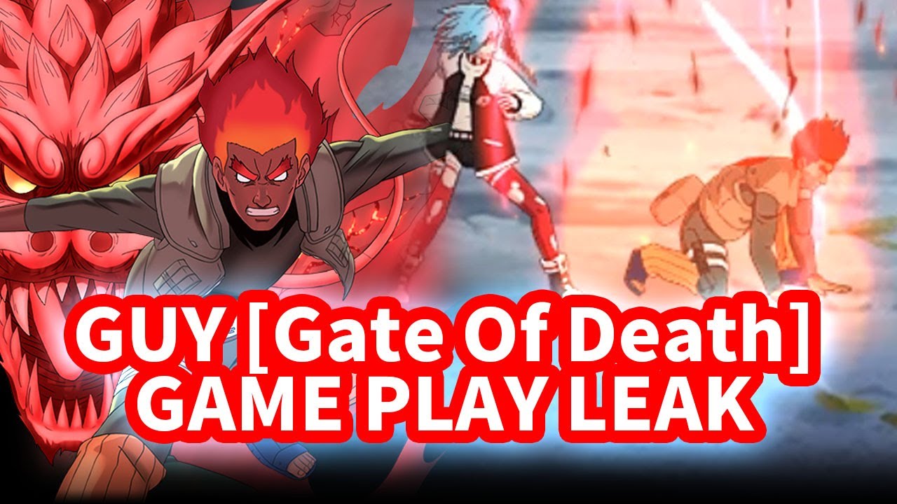 Naruto Online Mobile - Might Guy 7 Gates Gameplay 