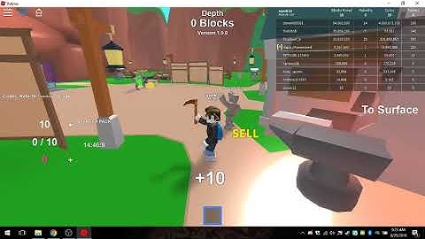 Why did I start over in Roblox Mining simulator?!