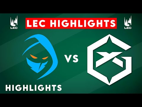 RGE vs GX HIGHLIGHTS | LEC 2025 Winter | ROGUE vs GIANTX