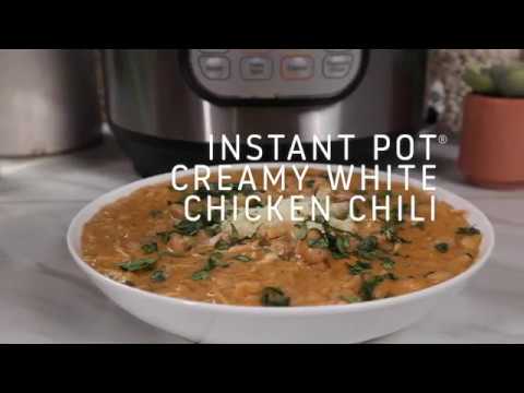 Instant Pot Creamy White Chicken Chili - YouTube