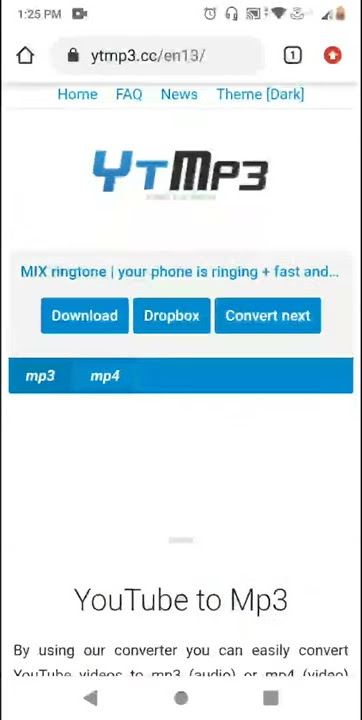 HOW to download mp3 from youtube video.