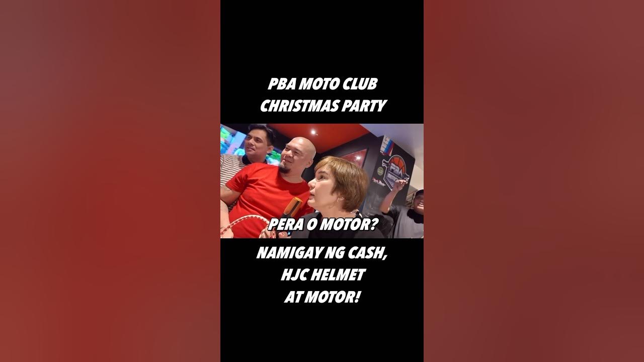 Abangan mamaya 6pm!! PBA MOTO CLUB CHRISTMAS PARTY!! 