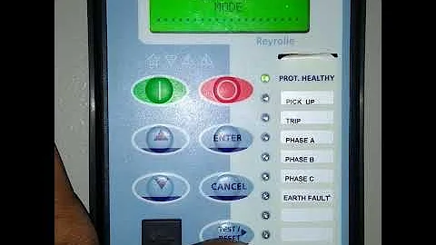 Siemens 7SR1003 relay setting check