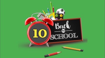 10 Seconds Green Screen Timer | No Copyright