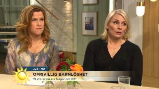 Ofrivillig barnlöshet - experter svarar på tittarfrågor - Nyhetsmorgon (TV4)