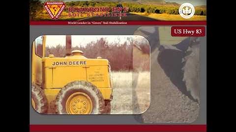 Roadbond 3 Soil Stabilization