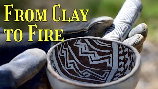 Making a Ceramic Ladle with Reduced Iron Paint