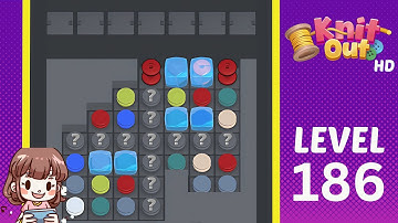 Knit Out Level 186 Solution Walkthrough