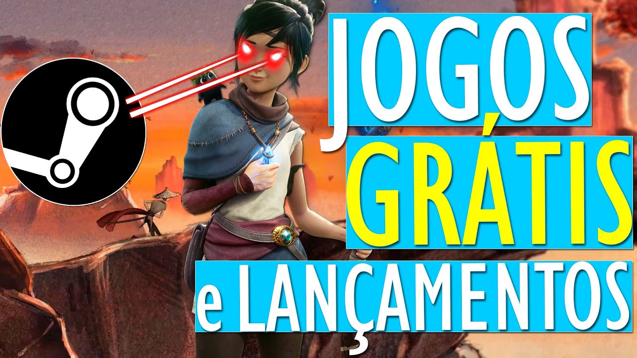 5 NOVOS JOGOS GRÁTIS para PC na STEAM! (5 JOGOS de GRAÇA para