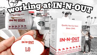 WORKING AT IN-N-OUT!! tips for new hires