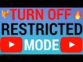 How To Disable Restricted Mode On YouTube