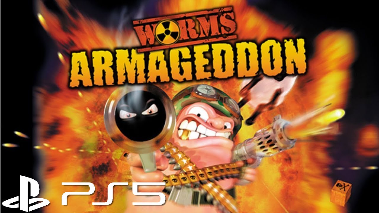 Worms Armageddon PS One Backward Compatibility / Emulation Test - PS5  Gameplay 