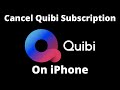 Cancel Quibi Subscription on iPhone