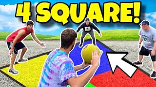 YouTube's First EXTREME 4 Square Tournament!