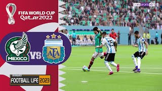 Mexico vs Argentina| Mundial Qtar 2022| SP Football life 23