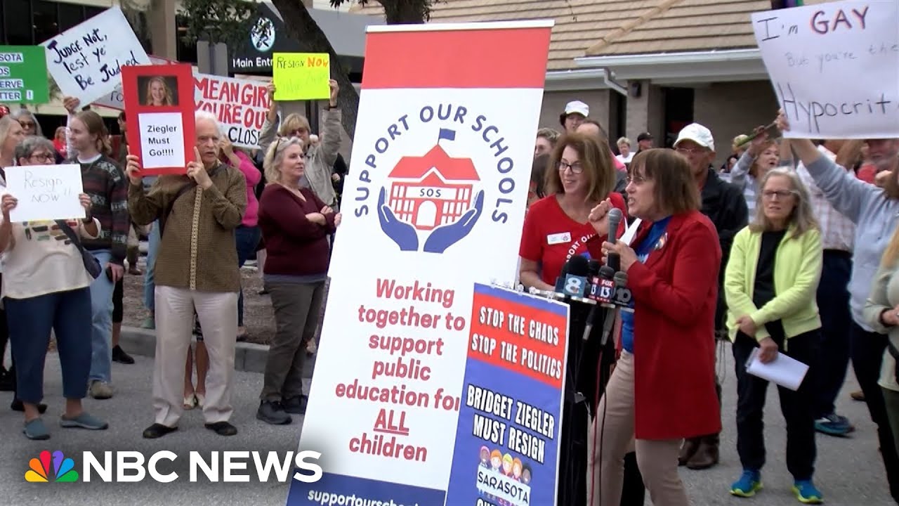 Florida school board asks Moms for Liberty co-founder Ziegler to resign
