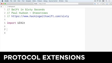 Protocol extensions – Swift in Sixty Seconds