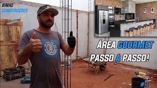 Area gourmet completa passo  a passo  # 1 by Binho. Construções e muito mais. 10,957 views 3 years ago 5 minutes, 24 seconds