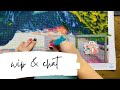 WIP and Chat: Survival mode and self care || What’s your diamond painting style? || Announcements