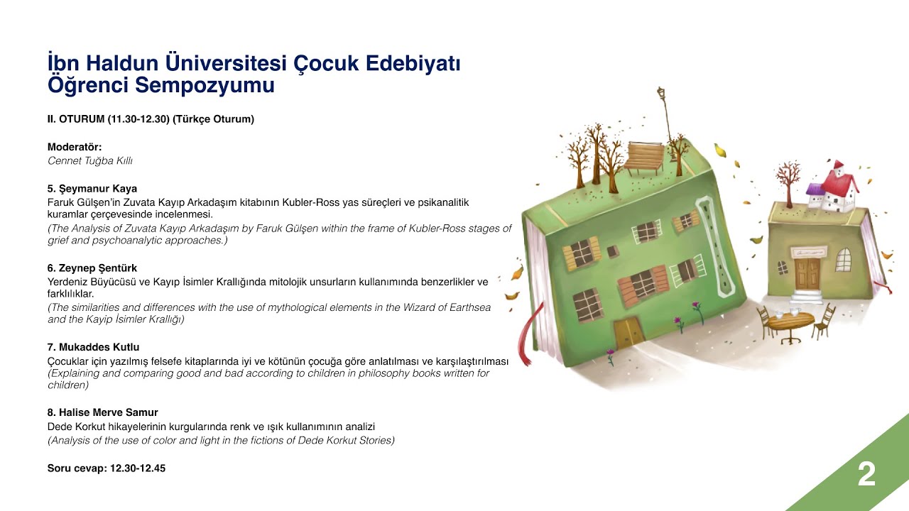 Çocuk Edebiyatı Öğrenci Sempozyumu | 2. Oturum