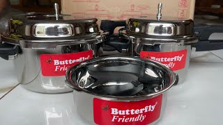 Butterfly Friendly SS Pressure Cooker Unboxing and Review in Tamil | 2L 3L 5L Combo Pressure Cooker